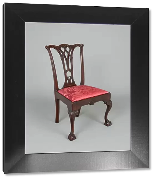 Side Chair, 1755  /  75. Creator: Unknown
