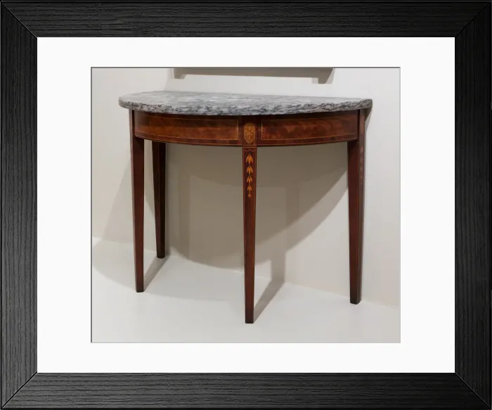 Framed Print : Pier Table, 1790 / 1810. Creator: Unknown Framed Print : Pier Table, 1790 / 1810. Creator: Unknown
