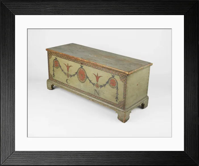 Framed Print : Chest, 1805 / 20. Creator: Unknown Framed Print : Chest, 1805 / 20. Creator: Unknown
