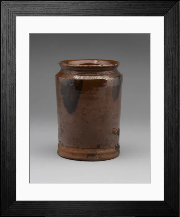 Framed Print : Preserve Jar, 1790 / 1830. Creator: Unknown Framed Print : Preserve Jar, 1790 / 1830. Creator: Unknown