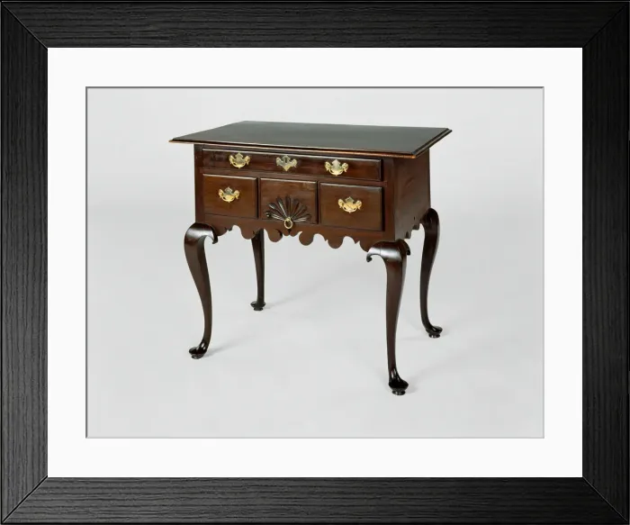 Framed Print : Dressing Table, 1750 / 70. Creator: Unknown Framed Print : Dressing Table, 1750 / 70. Creator: Unknown