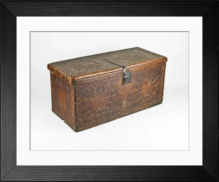 Framed Print : Chest, 1780 / 1830. Creator: Unknown Framed Print : Chest, 1780 / 1830. Creator: Unknown