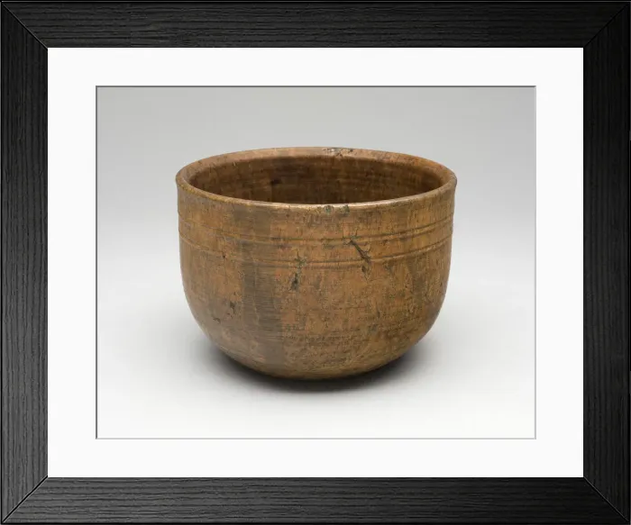 Framed Print : Bowl, 1820 / 60. Creator: Unknown Framed Print : Bowl, 1820 / 60. Creator: Unknown
