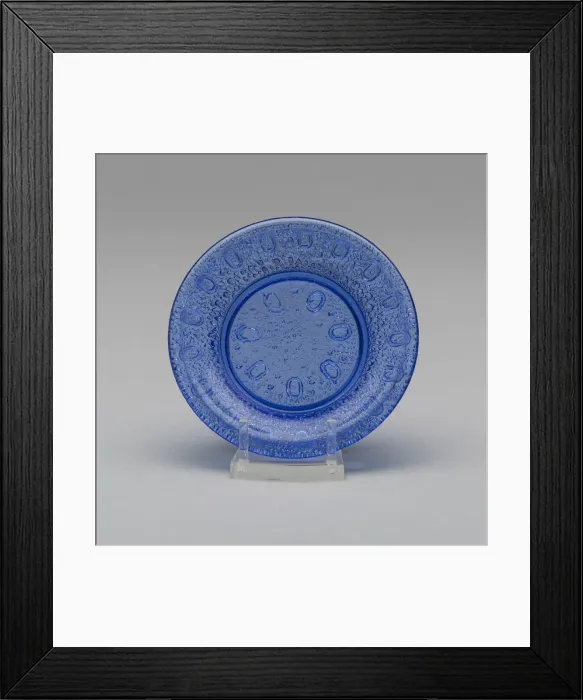 Framed Print : Cup plate, 1830 / 40. Creator: Unknown Framed Print : Cup plate, 1830 / 40. Creator: Unknown