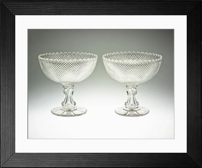 Framed Print : Pair of Compotes, 1851 / 57. Creator: Unknown Framed Print : Pair of Compotes, 1851 / 57. Creator: Unknown