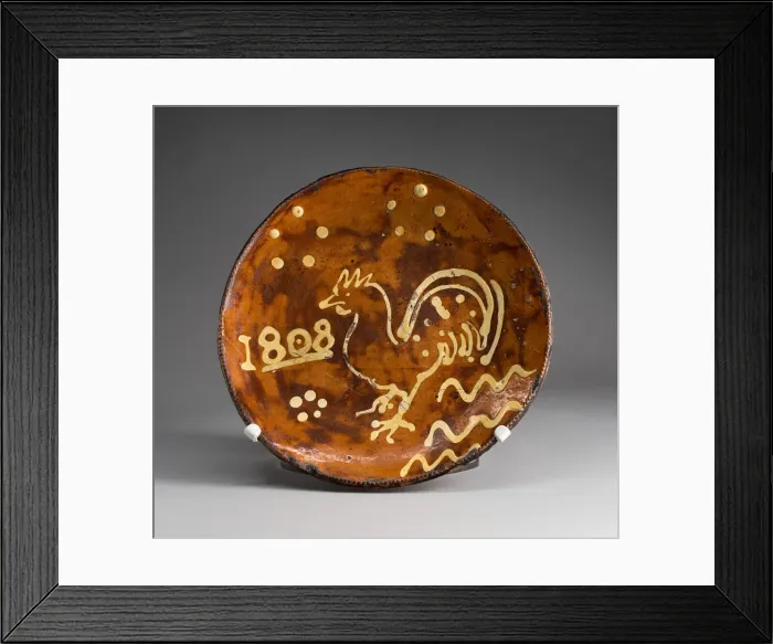 Framed Print : Plate, 1808. Creator: Unknown Framed Print : Plate, 1808. Creator: Unknown