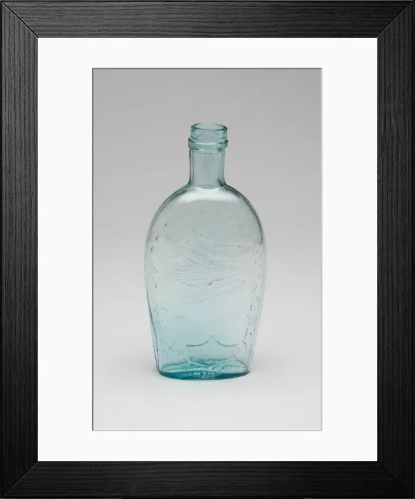 Framed Print : Flask, 1860 / 75. Creator: Unknown Framed Print : Flask, 1860 / 75. Creator: Unknown