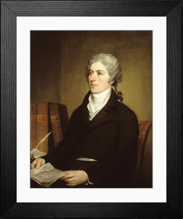 Framed Print : William Brown, 1804 / 8. Creator: John Trumbull Framed Print : William Brown, 1804 / 8. Creator: John Trumbull
