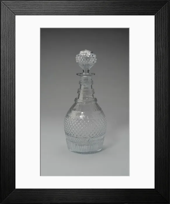Framed Print : Decanter, 1815 / 35. Creator: Unknown Framed Print : Decanter, 1815 / 35. Creator: Unknown