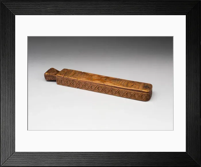 Framed Print : Box, 1790 / 1840. Creator: Unknown Framed Print : Box, 1790 / 1840. Creator: Unknown
