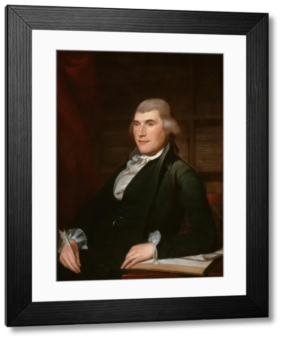Framed Print : John Nicholson, 1790. Creator: Charles Willson Peale Framed Print : John Nicholson, 1790. Creator: Charles Willson Peale