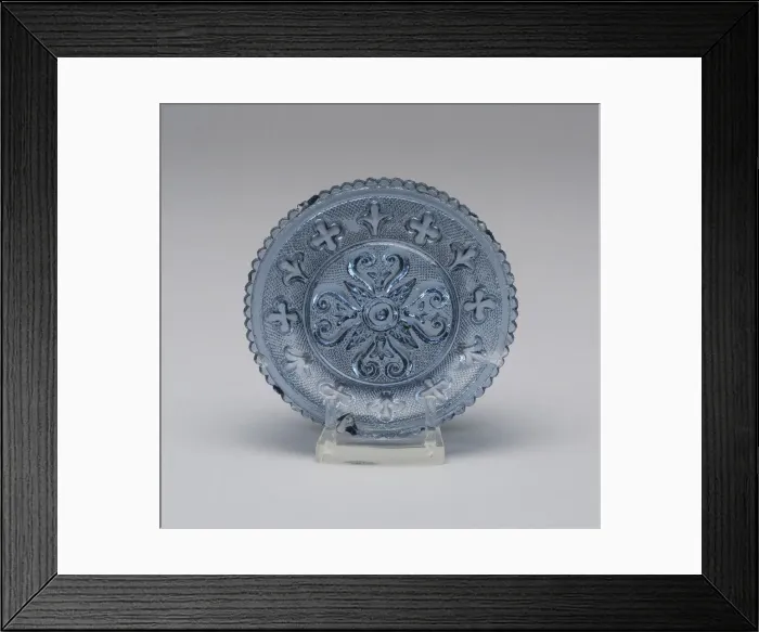 Framed Print : Cup plate, 1830 / 35. Creator: Unknown Framed Print : Cup plate, 1830 / 35. Creator: Unknown