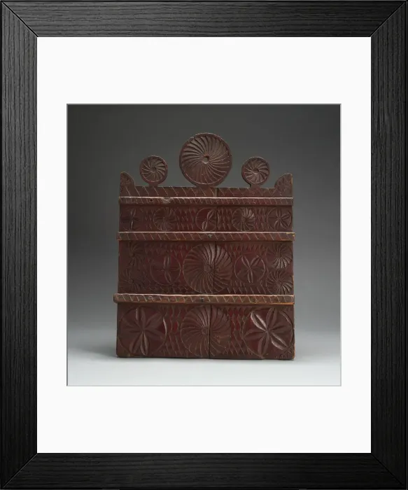 Framed Print : Spoon Rack, 1750  /  1850. Creator: Unknown