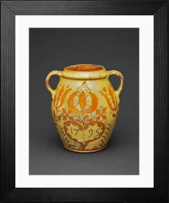 Framed Print : Jar, 1795. Creator: Unknown Framed Print : Jar, 1795. Creator: Unknown