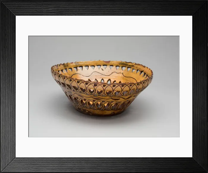 Framed Print : Bowl, 1814. Creator: Unknown Framed Print : Bowl, 1814. Creator: Unknown