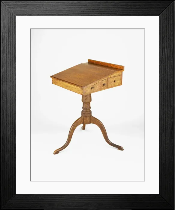 Framed Print : Writing Stand, 1835  /  70. Creator: Unknown