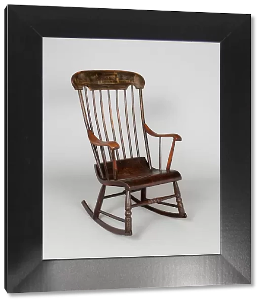 Rocking Chair, 1850  /  65. Creator: Unknown
