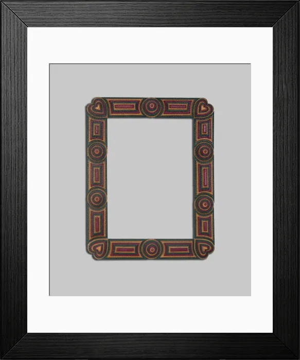 Framed Print : Frame, c. 1900. Creator: Unknown Framed Print : Frame, c. 1900. Creator: Unknown
