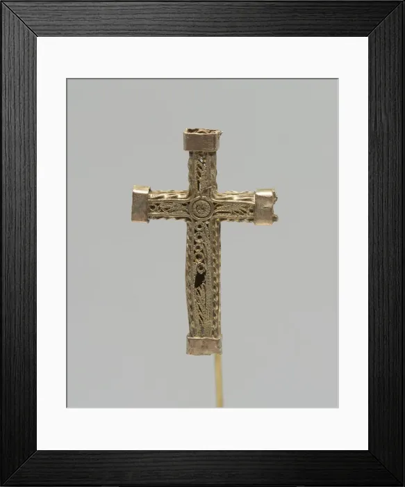 Framed Print : Cross, 1850 / 1900. Creator: Unknown Framed Print : Cross, 1850 / 1900. Creator: Unknown