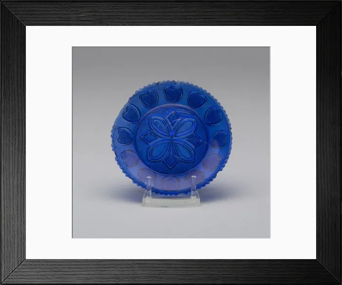 Framed Print : Cup plate, 1835 / 40. Creator: Unknown Framed Print : Cup plate, 1835 / 40. Creator: Unknown