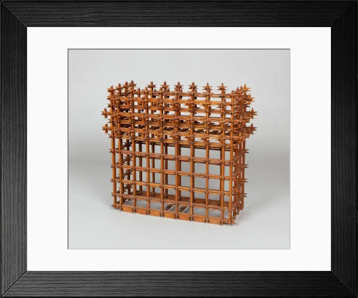 Framed Print : Plant Stand, 1880 / 1920. Creator: Unknown Framed Print : Plant Stand, 1880 / 1920. Creator: Unknown