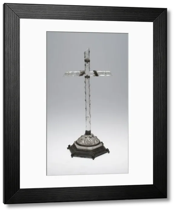 Framed Print : Cross, France, 19th century. Creator: Unknown Framed Print : Cross, France, 19th century. Creator: Unknown