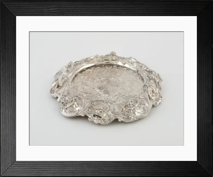 Framed Print : Wine Bottle Cooler Stand, London, 1845 / 46. Creator: Robert Garrard II Framed Print : Wine Bottle Cooler Stand, London, 1845 / 46. Creator: Robert Garrard II