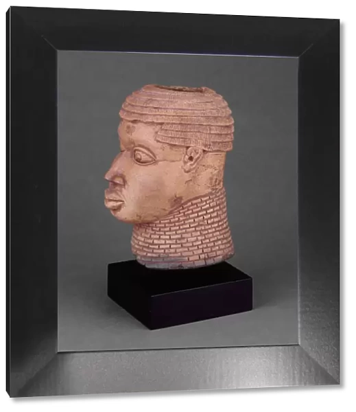 Commemorative Head, Nigeria, Probably mid-17th  /  mid-18th century. Creator: Unknown