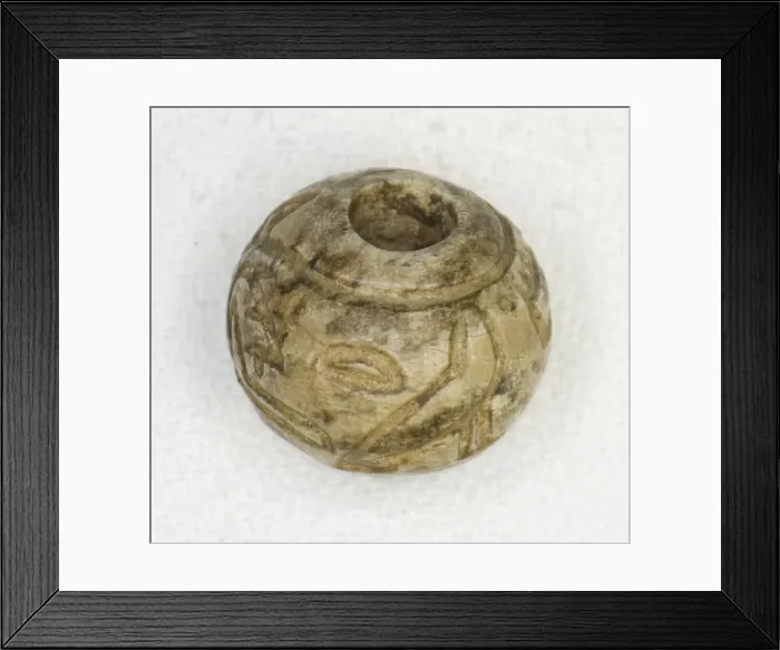 Framed Print : Bead with Cartouche of Amenemhat, Egypt, Middle Kingdom, Dynasty 12 (about 1985-1773 BCE) Framed Print : Bead with Cartouche of Amenemhat, Egypt, Middle Kingdom, Dynasty 12 (about 1985-1773 BCE)