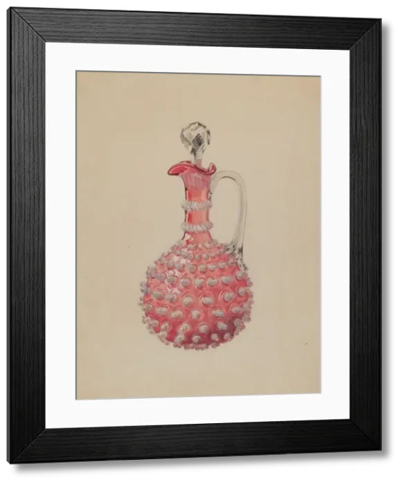 Framed Print : Vinegar Cruet, c. 1936. Creator: Dorothy Posten Framed Print : Vinegar Cruet, c. 1936. Creator: Dorothy Posten