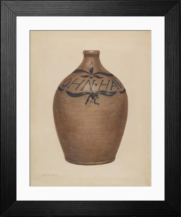 Framed Print : Jug, c. 1938. Creator: Jessica Price Framed Print : Jug, c. 1938. Creator: Jessica Price