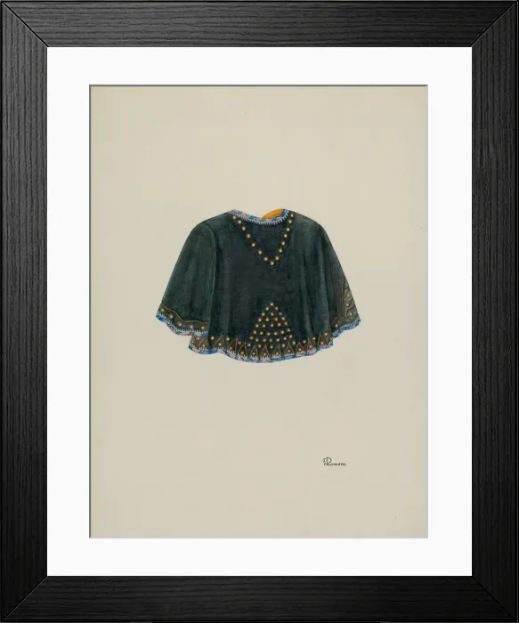 Framed Print : Jacket, c. 1936. Creator: Josephine C. Romano Framed Print : Jacket, c. 1936. Creator: Josephine C. Romano