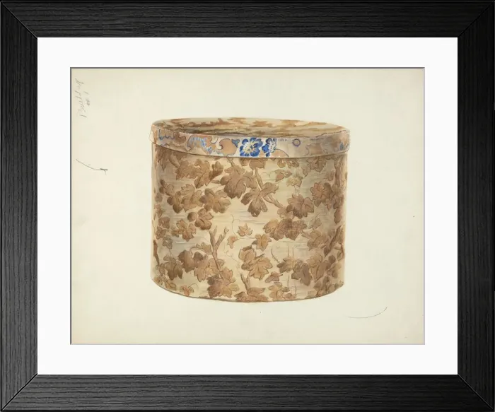 Framed Print : Bandbox, c. 1953. Creator: Joseph Rothenberg Framed Print : Bandbox, c. 1953. Creator: Joseph Rothenberg