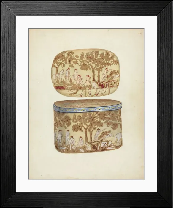 Framed Print : Bandbox, c. 1953. Creator: Joseph Rothenberg Framed Print : Bandbox, c. 1953. Creator: Joseph Rothenberg