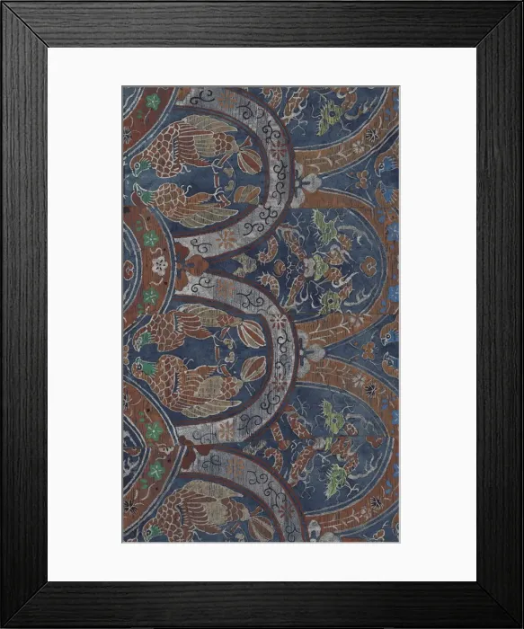 Framed Print : Design on Paper, Japan. Creator: Unknown Framed Print : Design on Paper, Japan. Creator: Unknown