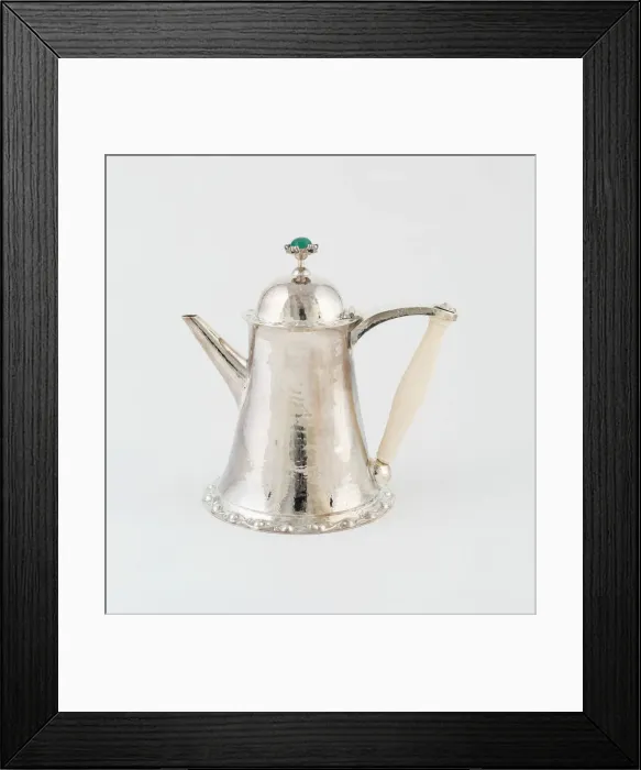 Framed Print : Coffee Pot, England, 1900 / 01. Creator: Charles Robert Ashbee Framed Print : Coffee Pot, England, 1900 / 01. Creator: Charles Robert Ashbee
