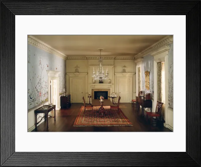 Framed Print : A20: Virginia Dining Room, 1758, United States, c. 1940. Creator: Narcissa Niblack Thorne Framed Print : A20: Virginia Dining Room, 1758, United States, c. 1940. Creator: Narcissa Niblack Thorne