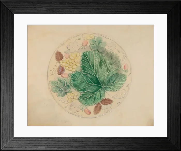 Framed Print : Plate, c. 1936. Creator: Dorothy Posten Framed Print : Plate, c. 1936. Creator: Dorothy Posten
