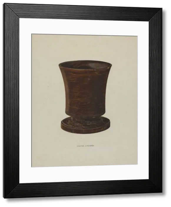 Framed Print : Mortar, c. 1940. Creator: Walter Praefke Framed Print : Mortar, c. 1940. Creator: Walter Praefke