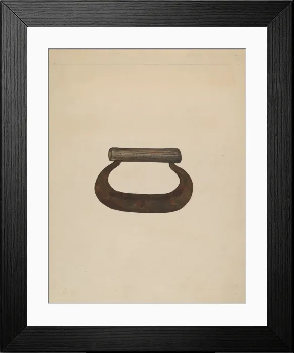 Framed Print : Chopping Knife, c. 1937. Creator: Walter Praefke Framed Print : Chopping Knife, c. 1937. Creator: Walter Praefke