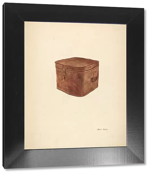 Copper Storage Box, c. 1940. Creator: Albert Pratt