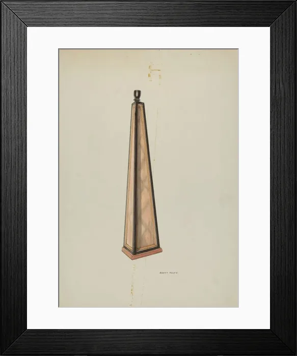 Framed Print : Candlestick (Ecclesiastical), c. 1939. Creator: Albert Pratt Framed Print : Candlestick (Ecclesiastical), c. 1939. Creator: Albert Pratt