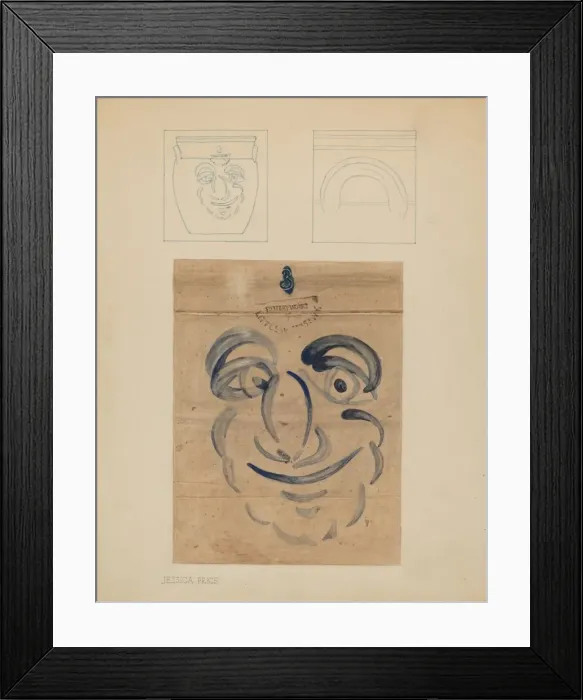 Framed Print : Crock, c. 1937. Creator: Jessica Price Framed Print : Crock, c. 1937. Creator: Jessica Price
