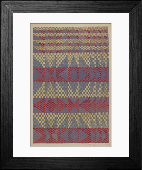 Framed Print : Coverlet, c. 1936. Creator: Dorothy Posten Framed Print : Coverlet, c. 1936. Creator: Dorothy Posten