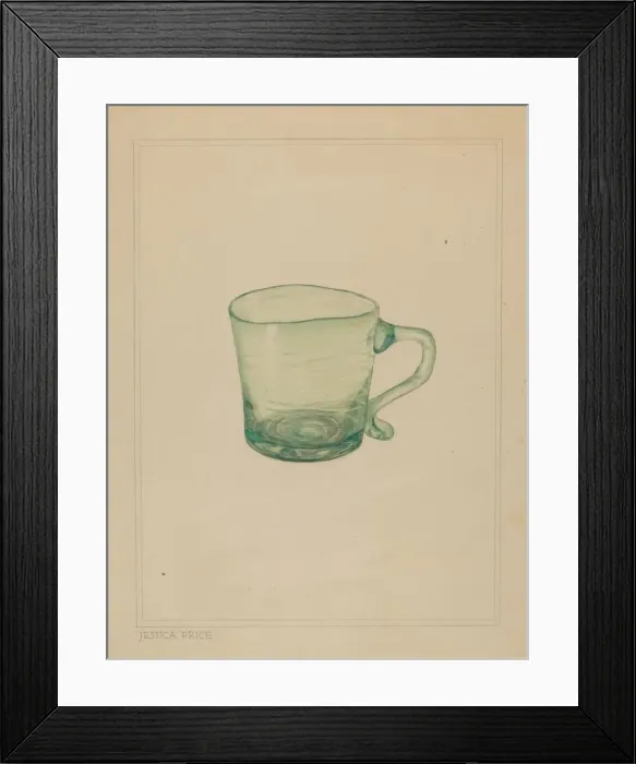 Framed Print : Mug, c. 1937. Creator: Jessica Price Framed Print : Mug, c. 1937. Creator: Jessica Price