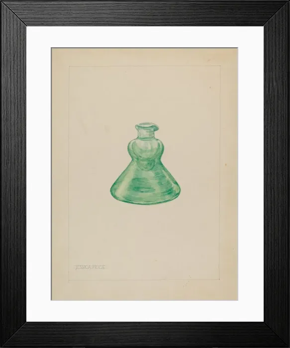 Framed Print : Bottle, 1935 / 1942. Creator: Jessica Price Framed Print : Bottle, 1935 / 1942. Creator: Jessica Price