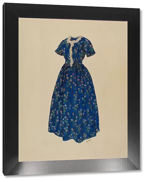 Dress, c. 1938. Creator: Ray Price