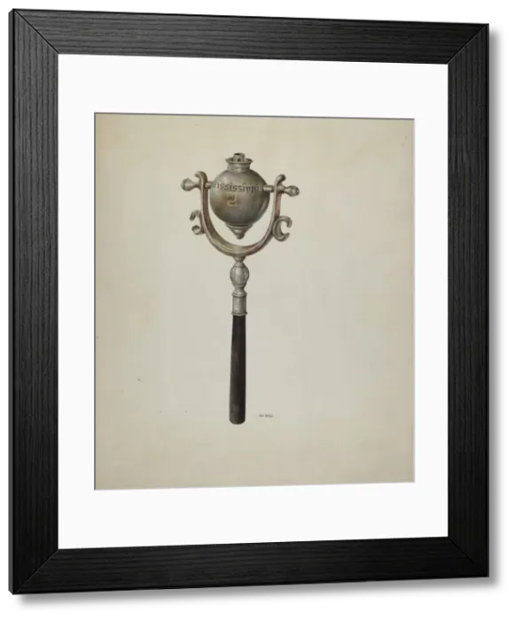 Framed Print : Torch, c. 1939. Creator: Ray Price Framed Print : Torch, c. 1939. Creator: Ray Price