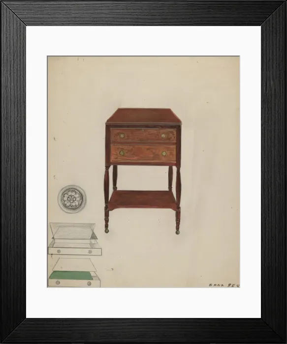Framed Print : Ladys Companion, c. 1937. Creator: Edna C. Rex Framed Print : Ladys Companion, c. 1937. Creator: Edna C. Rex