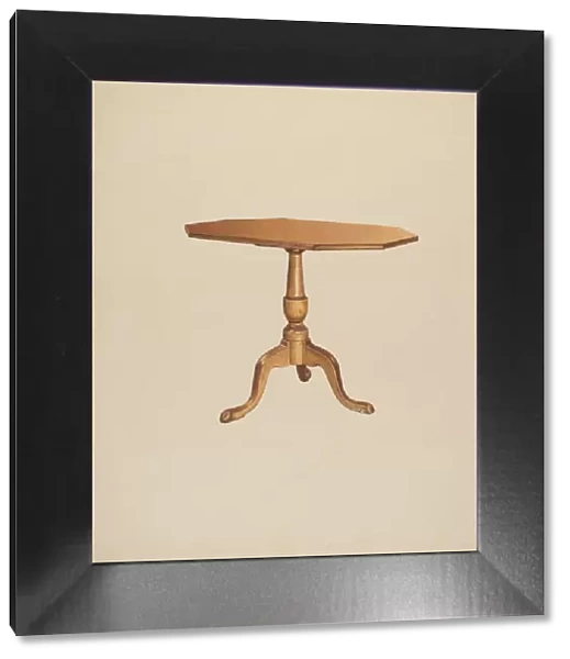 Table (Tripod), 1935  /  1942. Creator: Michael Riccitelli